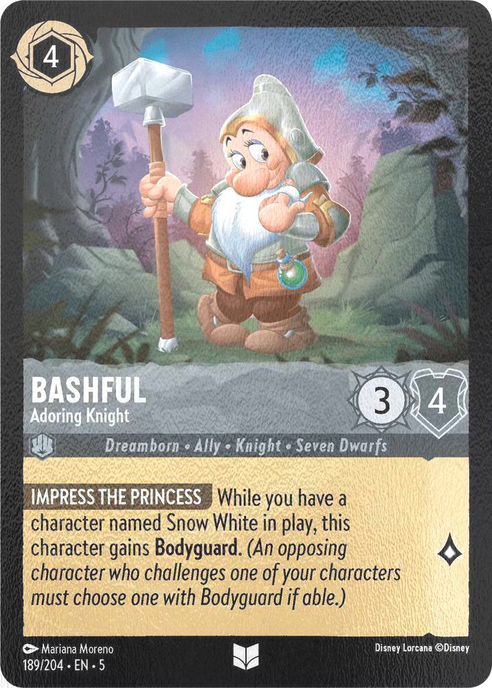 Bashful - Adoring Knight - 189/204 [Shimmering Skies] [Cold Foil]