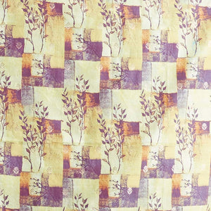 Purple mysore  silk saree with self aryle pattern border