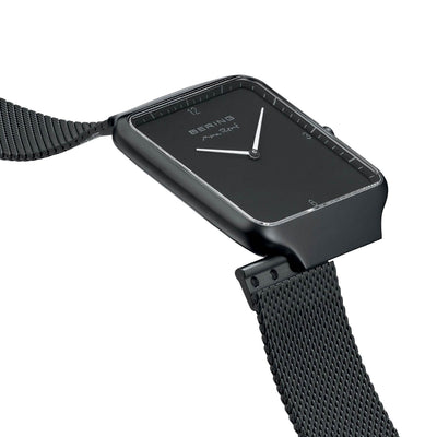 Bering Max Rene Black Dial Men 36mm