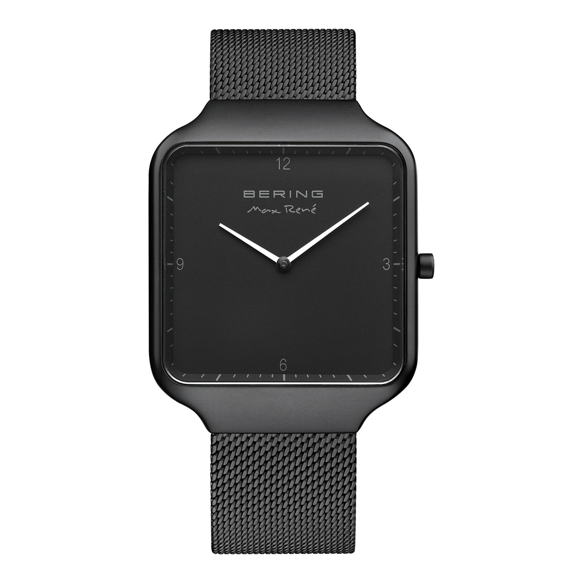 Bering Max Rene Black Dial Men 36mm