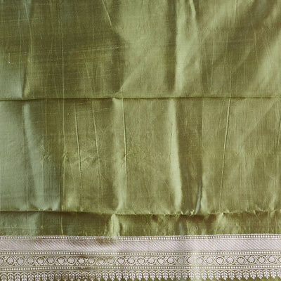 Purple floral motifs dupion silk saree with contrast traditional zari border