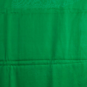 Pink striped mysore silk saree with contrast striped border