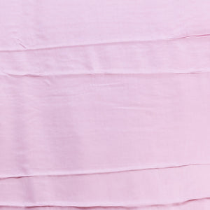 Pink floral motifs mysore silk saree with self zari border