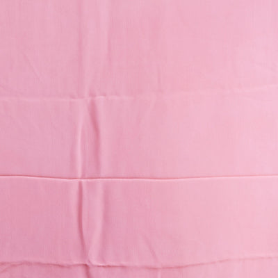 Pink pure chifon saree with self zari border