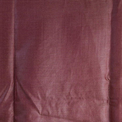 Purple animal motifs tussar silk saree with self zari border