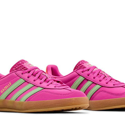 adidas Gazelle Indoor Semi Lucid Fuchsia Semi Green Spark Coral (Women's)
