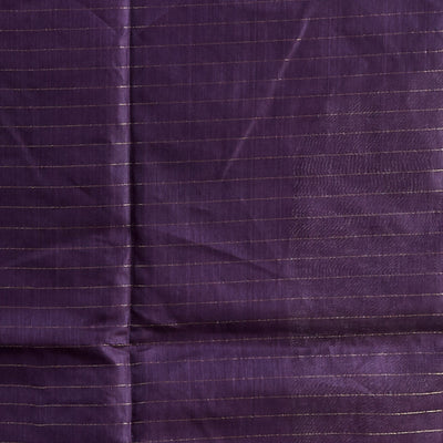 purple  animal motifs tussar silk saree with self zari border