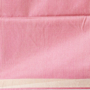 Purple intricate zari design tusser silk saree with self zari border