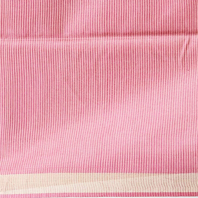 Purple intricate zari design tusser silk saree with self zari border