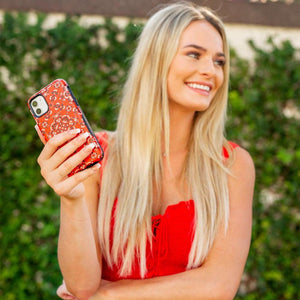 I'm with the Band | Red Bandana Print Samsung Case
