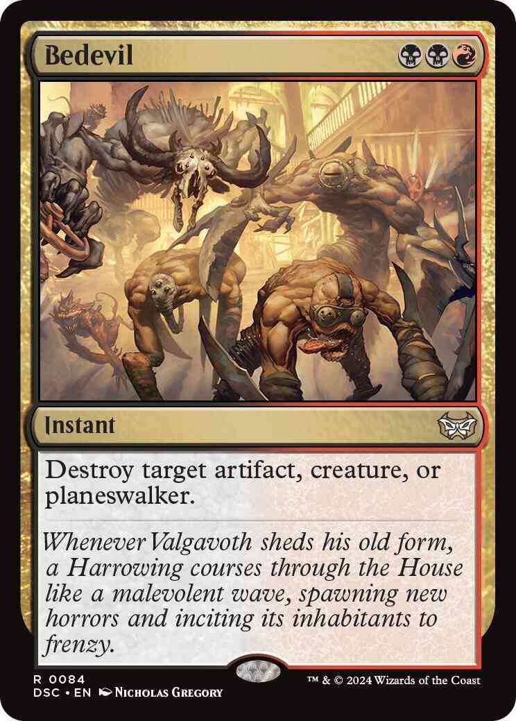 Bedevil [84] [Duskmourn: House of Horror: Commander] [Non-Foil]