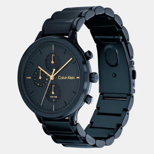 Energize Women Quartz Black Dial Chronograph Stainless Steel Watch 25200242