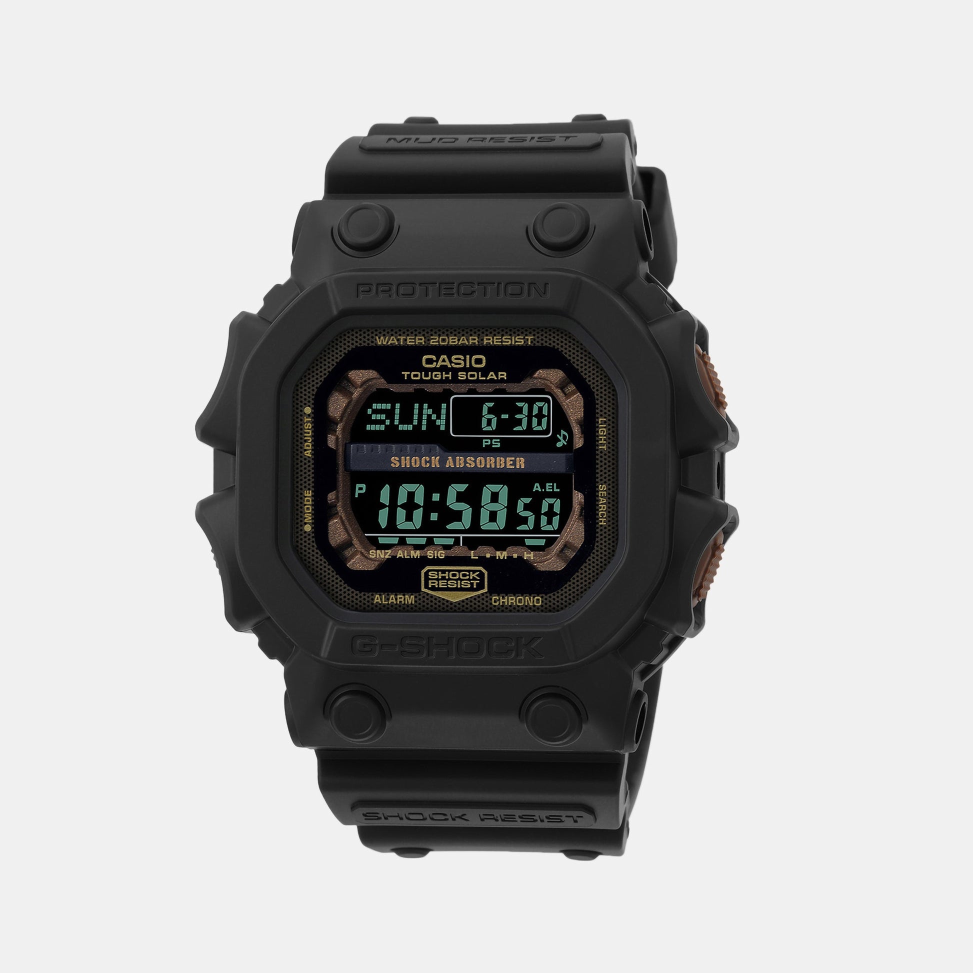 G-Shock Men Quartz Black Dial Digital Resin Watch G1395