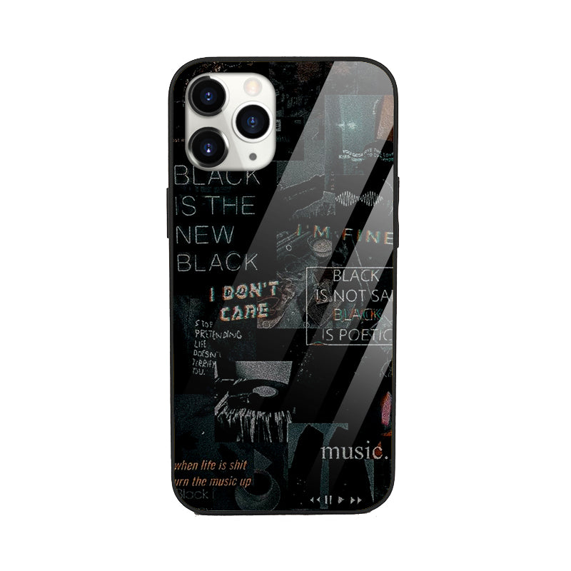 Gothic Wisdom Aesthetic Glossy Phone Cover