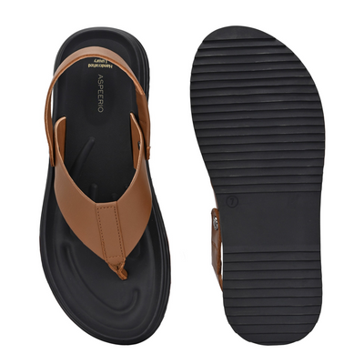 Comet Leather Sandals by Aspeerio