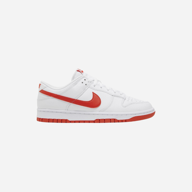 Nike Dunk Low Retro White Picante Red