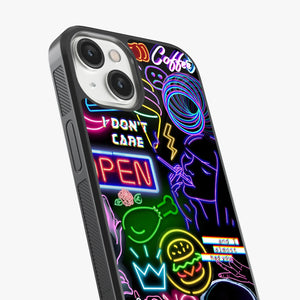 Almost Had You Neon Glass Case