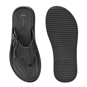 Comet Leather Slippers by Aspeerio