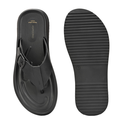 Comet Leather Slippers by Aspeerio