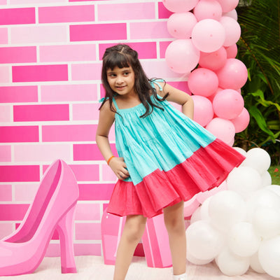 Erica Tier Cotton Dress