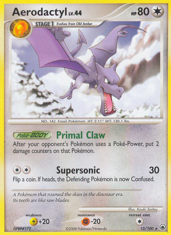 Aerodactyl - 15/100 - Rare