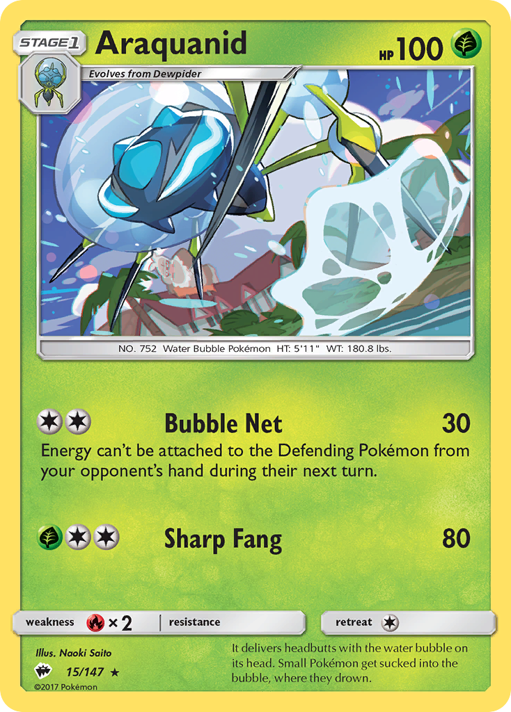 Araquanid - 15/147 - Rare