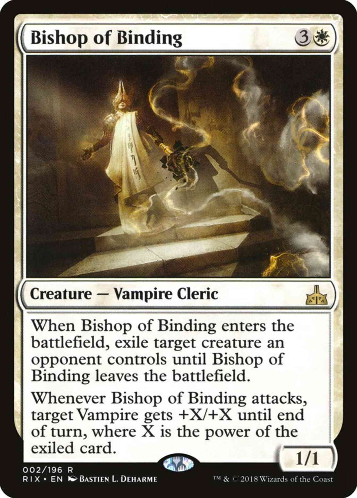 Bishop of Binding [2] [Rivals of Ixalan] [Non-Foil]