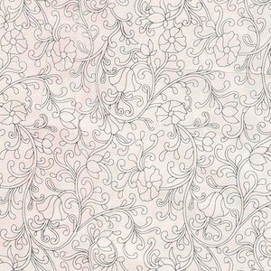 Off-white unique floral machine-printed kalamkari cotton saree, floral design border & floral & geometric pallu