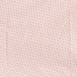 Pink semi-banaras tussar saree with contrast striped border & egypt theme pallu