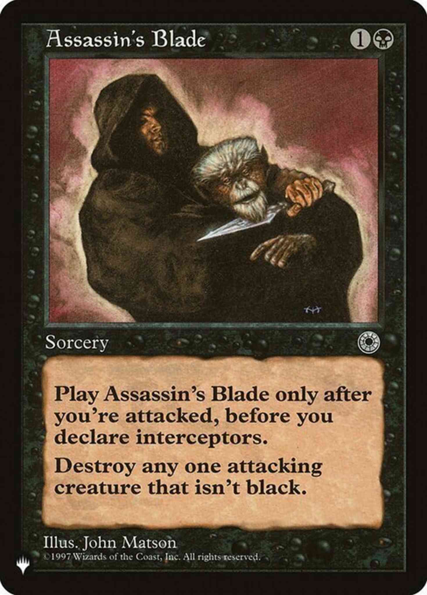 Assassin's Blade [POR-80] [The List] [Non-Foil]