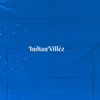 Purple Zardosi Work Sambalpuri Ikat Silk Saree