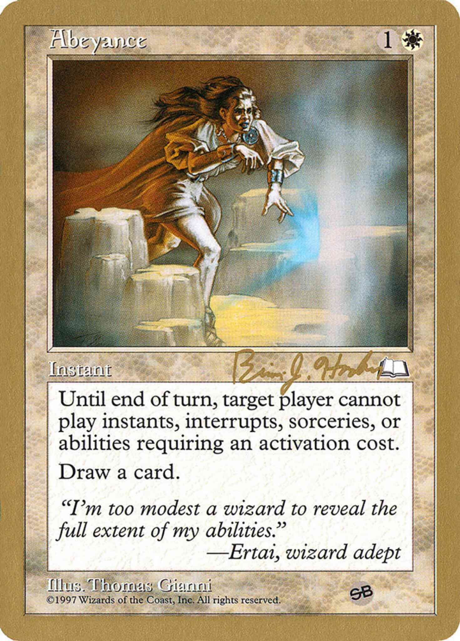 Abeyance [bh1sb] [World Championship Decks 1998] [Non-Foil]