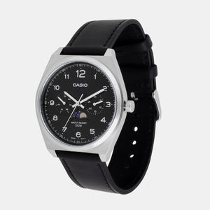 Enticer Men Quartz Black Dial Chronograph Stainless Steel Watch A2177