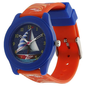Travel Blue Dial Plastic Strap