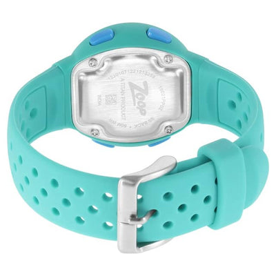 Zoop Digital Green Dial Silicone Strap