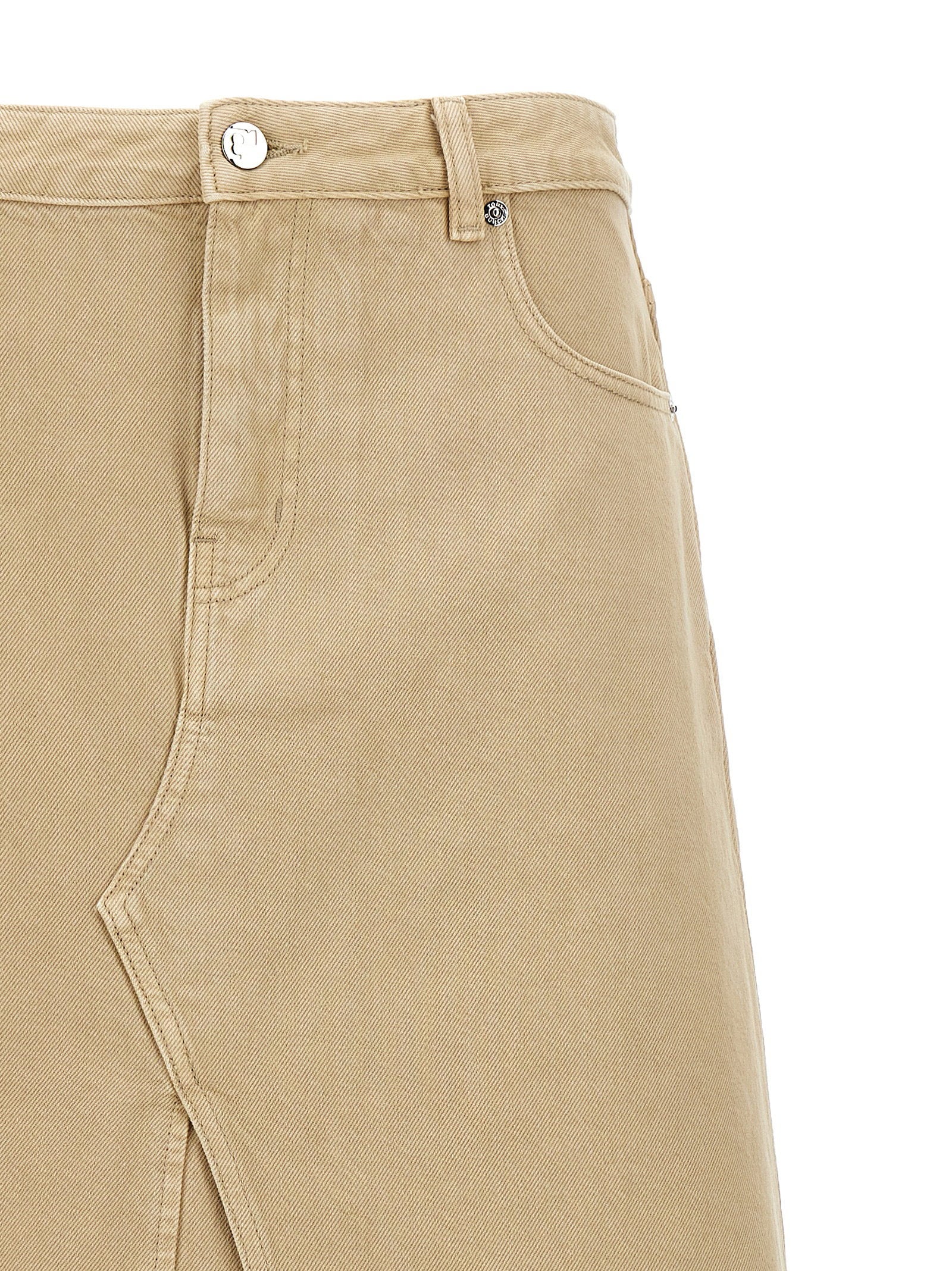 Tory Burch Deconstructed Midi Skirt
