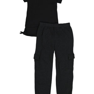 Girls Keep The Dream Tee and Cargo Sweatpants
