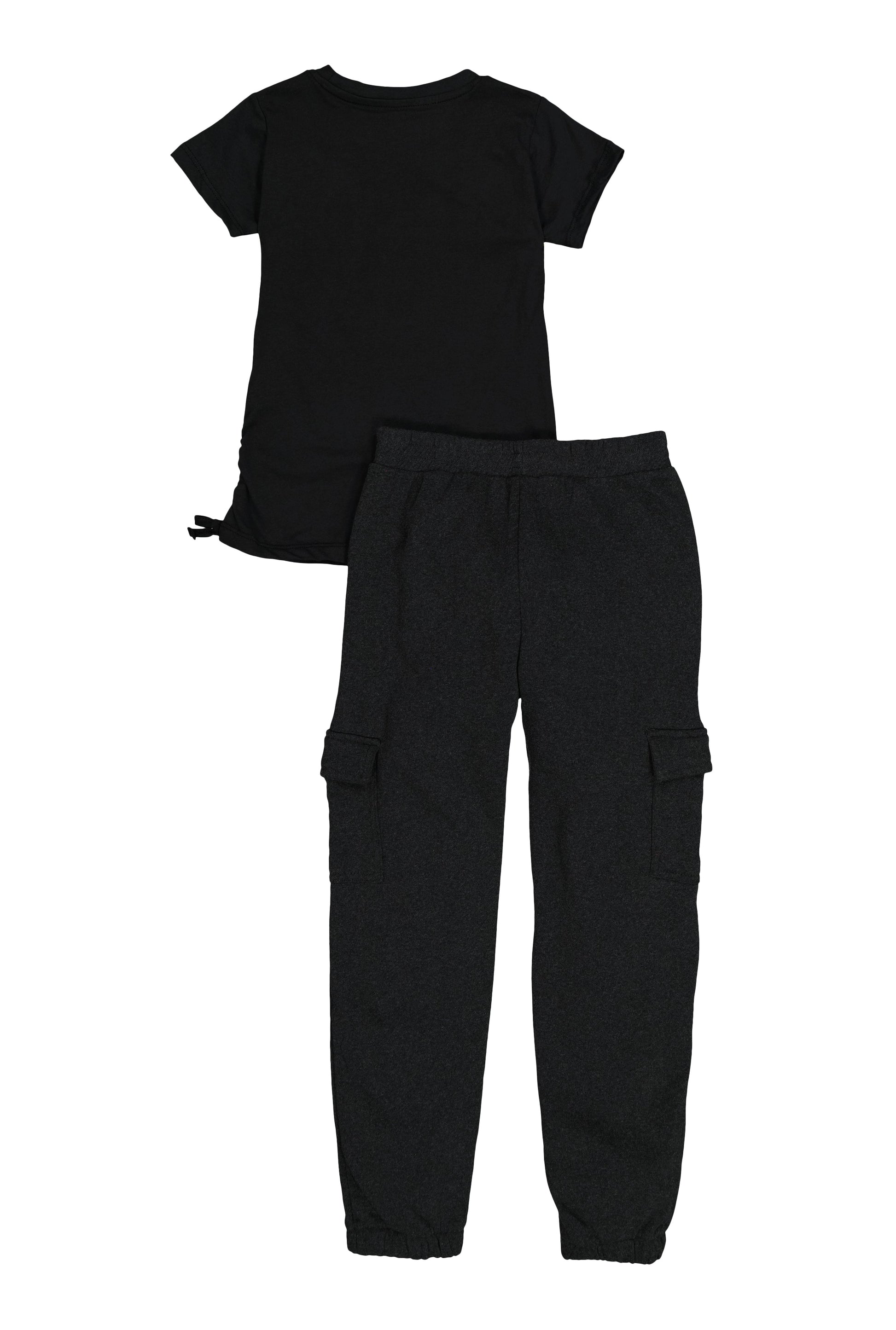 Girls Keep The Dream Tee and Cargo Sweatpants