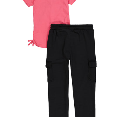 Girls Keep The Dream Tee and Cargo Sweatpants