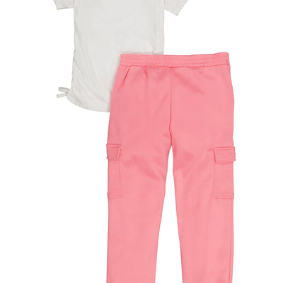 Girls Girl Squad Tee and Cargo Sweatpants