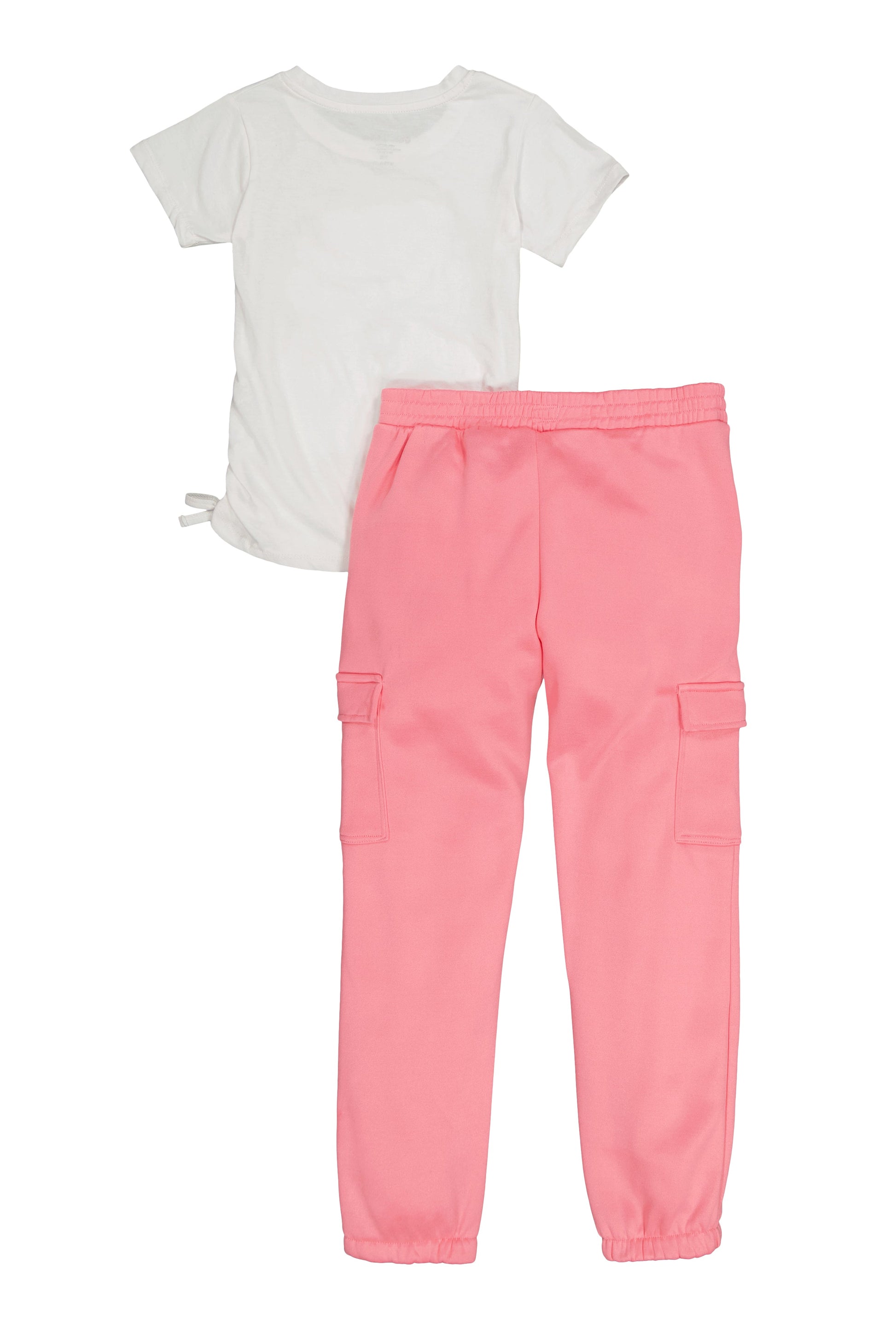 Girls Girl Squad Tee and Cargo Sweatpants
