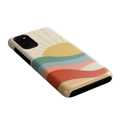 Here Comes the Sun | Colorblock Sunset Samsung Case
