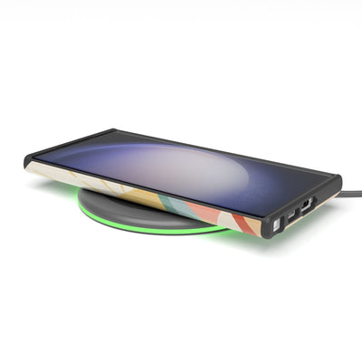 Here Comes the Sun | Colorblock Sunset Samsung Case