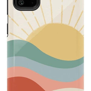 Here Comes the Sun | Colorblock Sunset Samsung Case