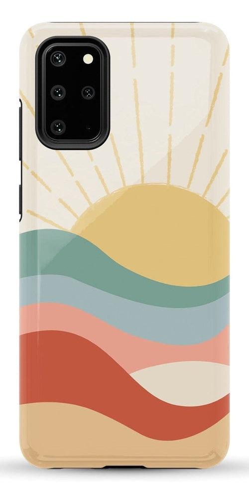 Here Comes the Sun | Colorblock Sunset Samsung Case