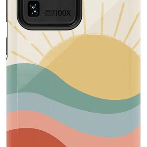Here Comes the Sun | Colorblock Sunset Samsung Case