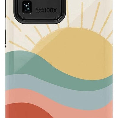 Here Comes the Sun | Colorblock Sunset Samsung Case