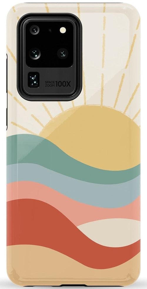 Here Comes the Sun | Colorblock Sunset Samsung Case