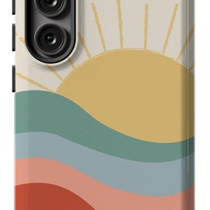 Here Comes the Sun | Colorblock Sunset Samsung Case