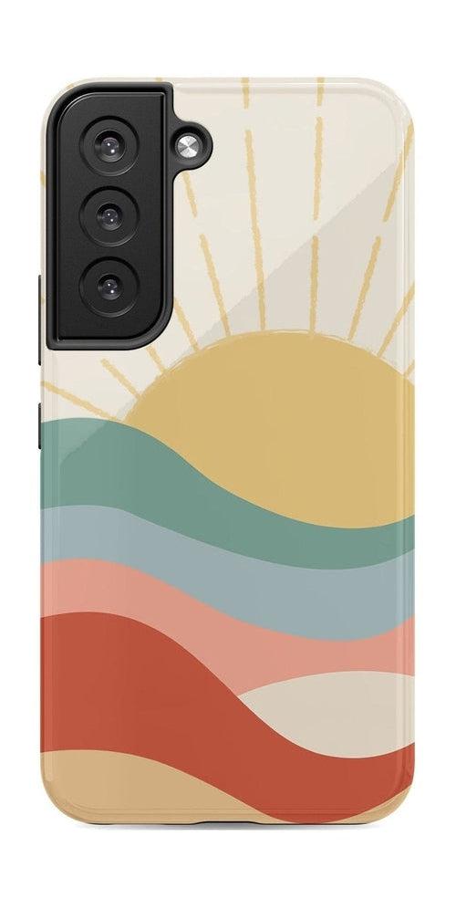 Here Comes the Sun | Colorblock Sunset Samsung Case